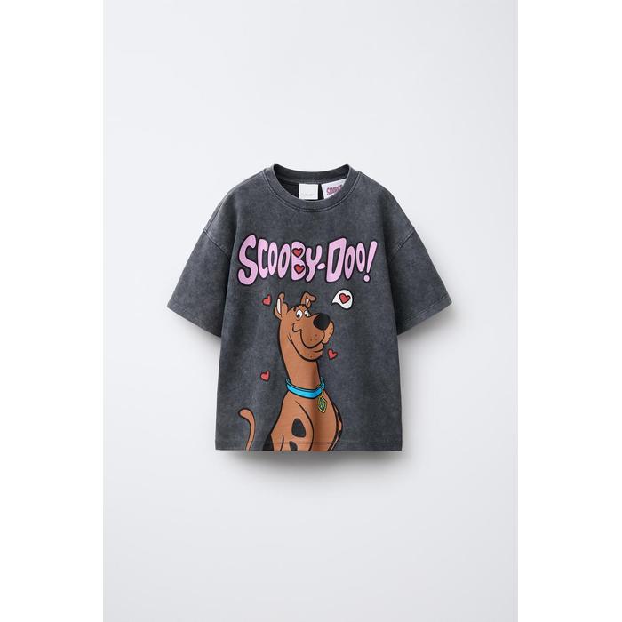 ФУТБОЛКА СО СТИРАНЫМ ЭФФЕКТОМ SCOOBY DOO™