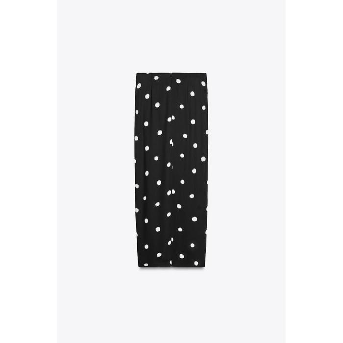 ЮБКА МИДИ В ГОРОШЕК ИЗ КОЛЛЕКЦИИ ZW COLLECTION