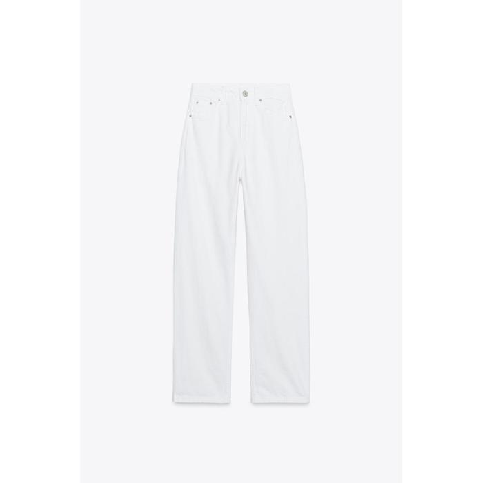 ДЖИНСЫ TRF С MOM FIT ВЫСОКОЙ ТАЛИЕЙ