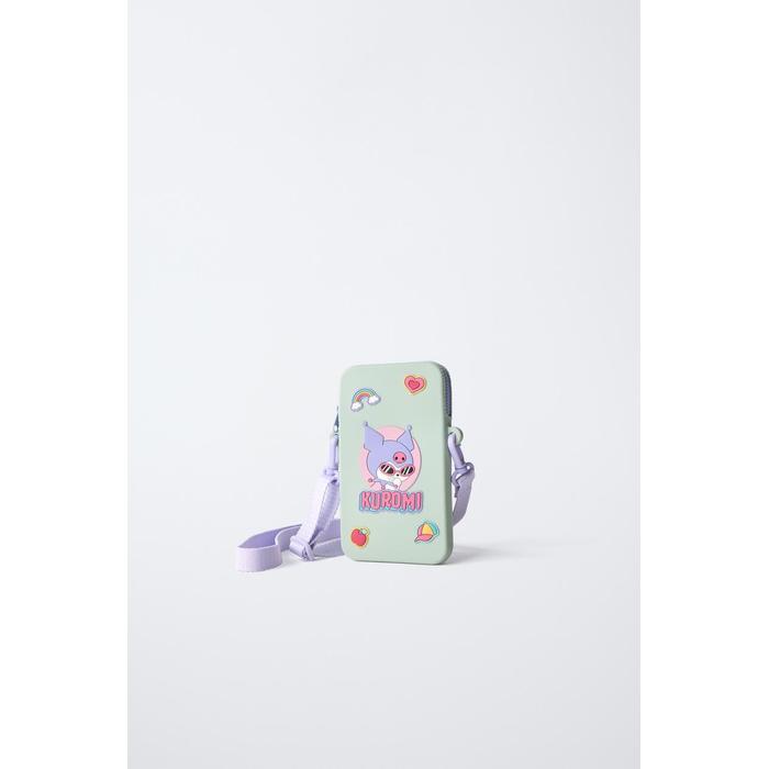 ПРОРЕЗИНЕННЫЙ ЧЕХОЛ ДЛЯ МОБИЛЬНОГО ТЕЛЕФОНА KUROMI © SANRIO