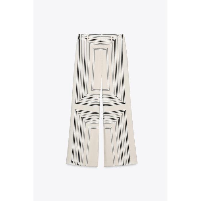 БРЮКИ С ПРИНТОМ ИЗ КОЛЛЕКЦИИ ZW COLLECTION