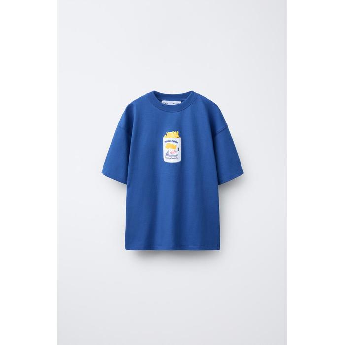 ФУТБОЛКА С ПРИНТОМ BONILLA A LA VISTA ® X ОТ ZARA
