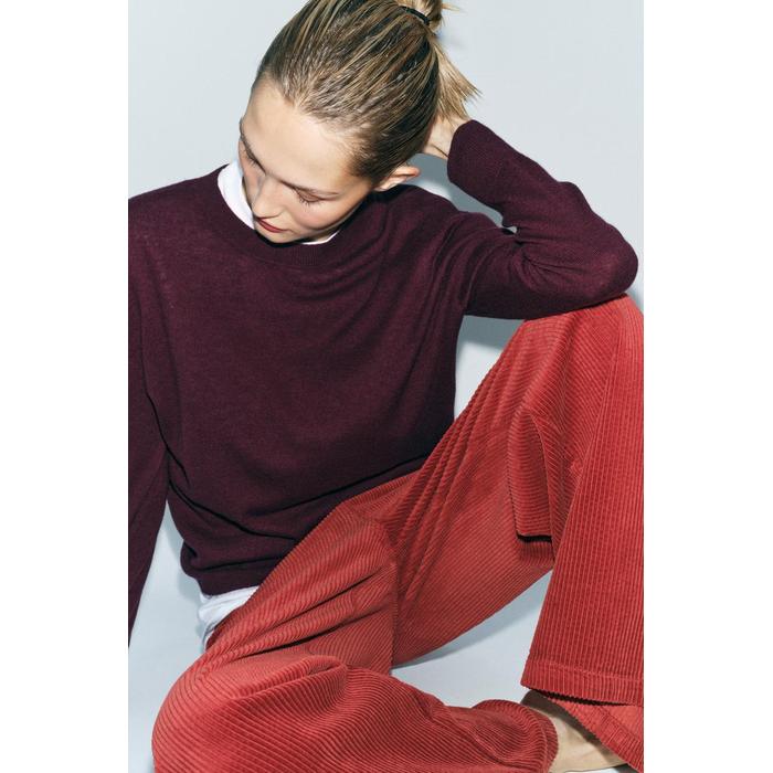EX СВИТЕР TRA SOFT ИЗ 100% ШЕРСТИ