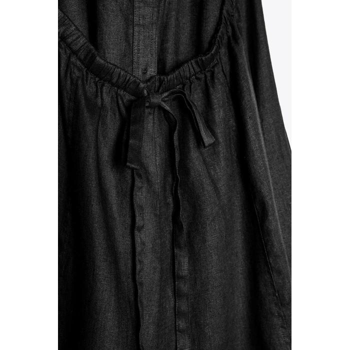 ПЛАТЬЕ НА БРЕТЕЛЯХ ИЗ 100% ЛЬНА КОЛЛЕКЦИИ ZW COLLECTION