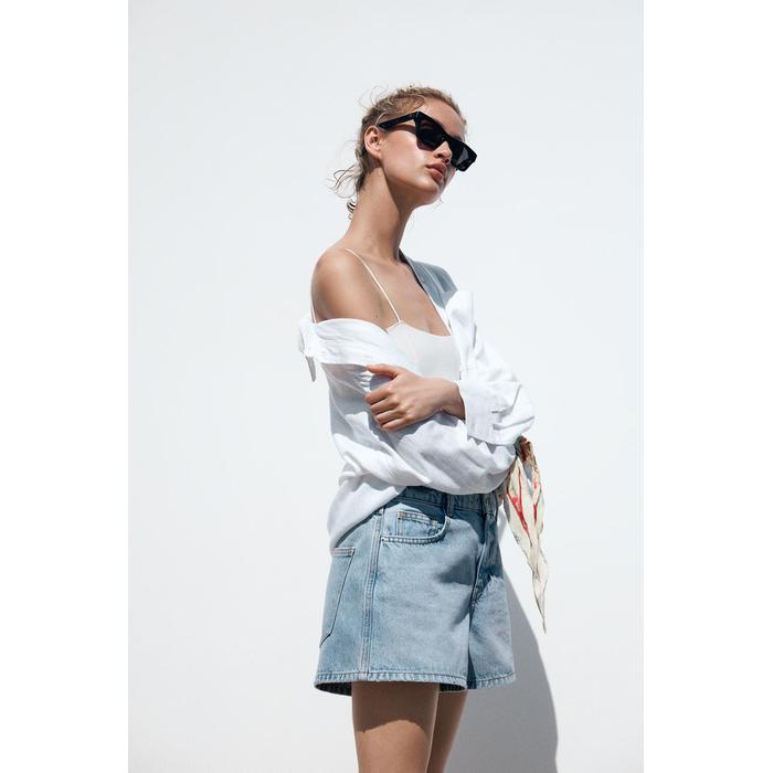 ШОРТЫ Z1975 СО MOM FIT СРЕДНЕЙ ТАЛИЕЙ