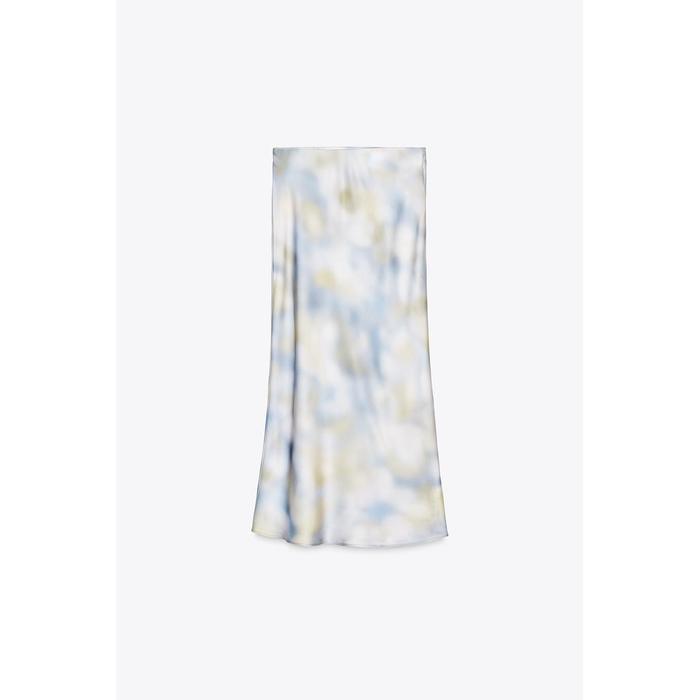 АТЛАСНАЯ ЮБКА TIE-DYE