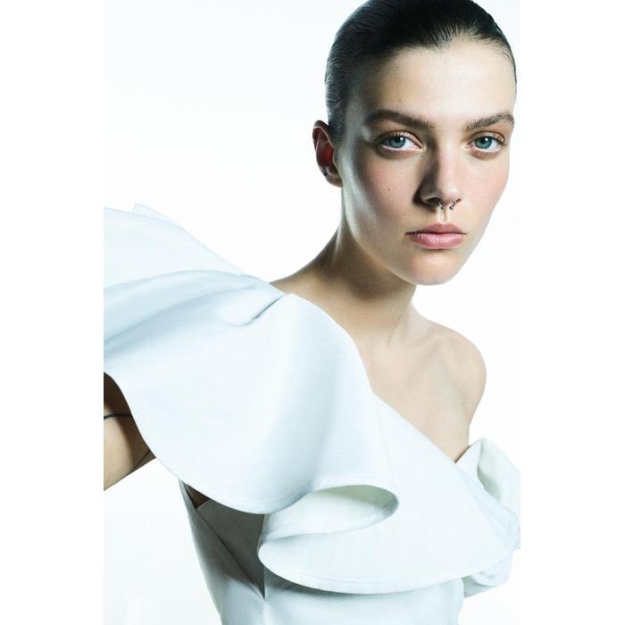 КОРОТКОЕ ОБЪЕМНОЕ ПЛАТЬЕ ИЗ КОЛЛЕКЦИИ ZW COLLECTION