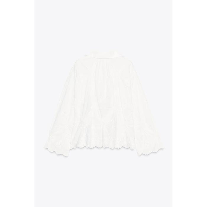 БЛУЗКА С ВЫШИВКОЙ ИЗ КОЛЛЕКЦИИ ZW COLLECTION