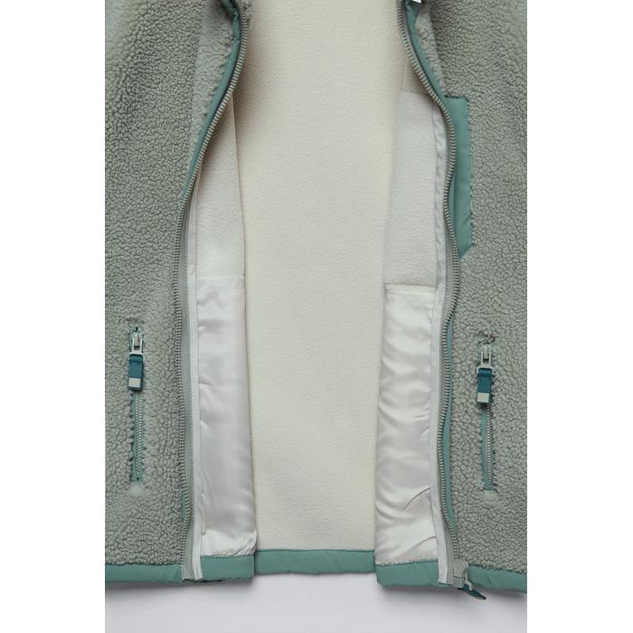 ЛЫЖНАЯ КУРТКА ИЗ ИСКУССТВЕННОЙ ОВЕЧЬЕЙ ШЕРСТИ ИЗ КОЛЛЕКЦИИ SKI COLLECTION