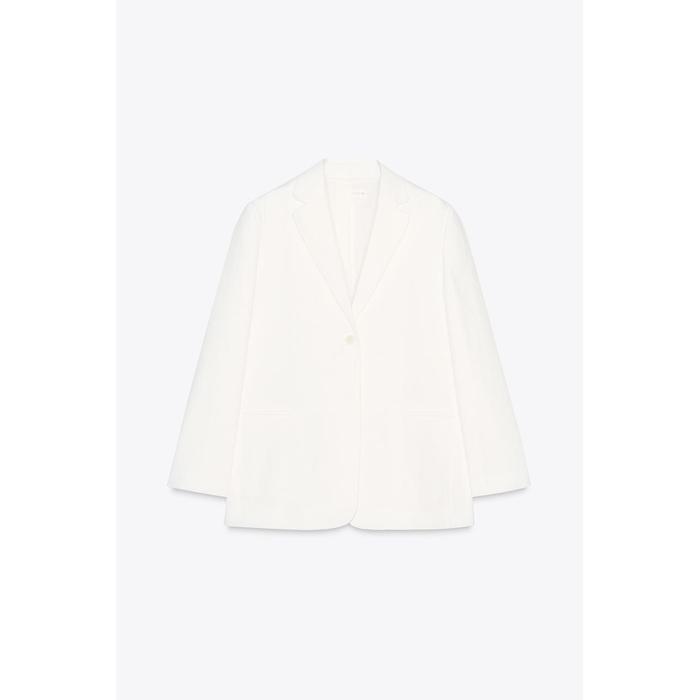 БЛЕЙЗЕР ИЗ ЛЬНЯНОЙ СМЕСИ КОЛЛЕКЦИИ ZW COLLECTION