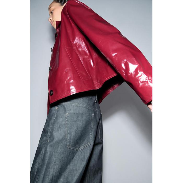 КУРТКА ИЗ 100% НАТУРАЛЬНОЙ КОЖИ ZW COLLECTION LIMITED EDITION