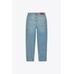 ДЖИНСЫ С ЗАВЫШЕННОЙ ТАЛИЕЙ Z1975MOM FIT 