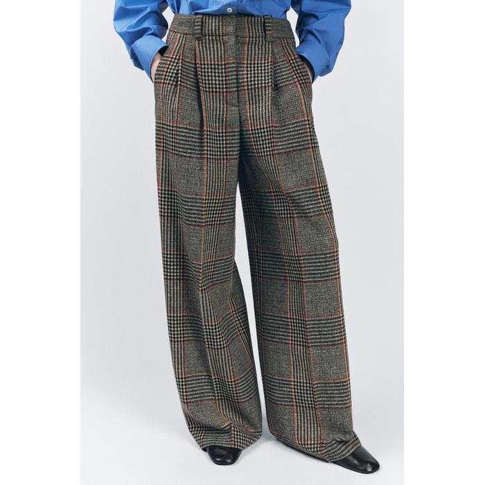 БРЮКИ В КЛЕТКУ ИЗ КОЛЛЕКЦИИ ZW COLLECTION