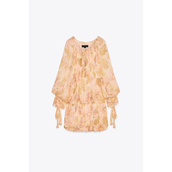 КОРОТКОЕ ПЛАТЬЕ С ПРИНТОМ ИЗ КОЛЛЕКЦИИ ZW COLLECTION