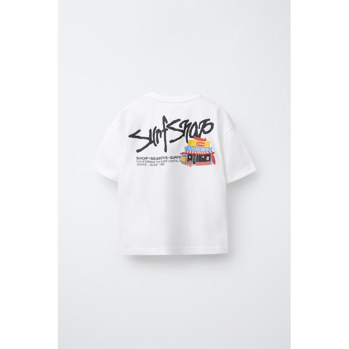 ФУТБОЛКА С ПРИНТОМ SURF SHOP