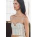 КОРСЕТНЫЙ ТОП В ПОЛОСКУ ИЗ КОЛЛЕКЦИИ ZW COLLECTION