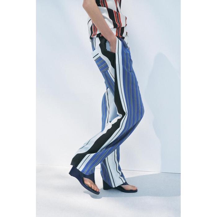 БРЮКИ В ПОЛОСКУ ИЗ КОЛЛЕКЦИИ ZW COLLECTION