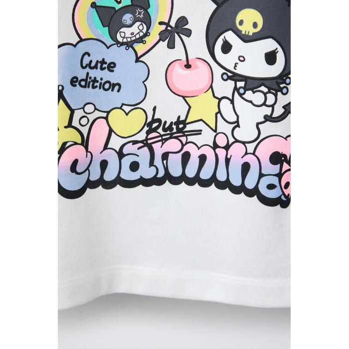 ФУТБОЛКА С ПРИНТОМ KUROMI © SANRIO