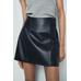 КОРОТКАЯ ЮБКА ИЗ 100% КОЖИ ОГРАНИЧЕННОЙ СЕРИИ ZW COLLECTION