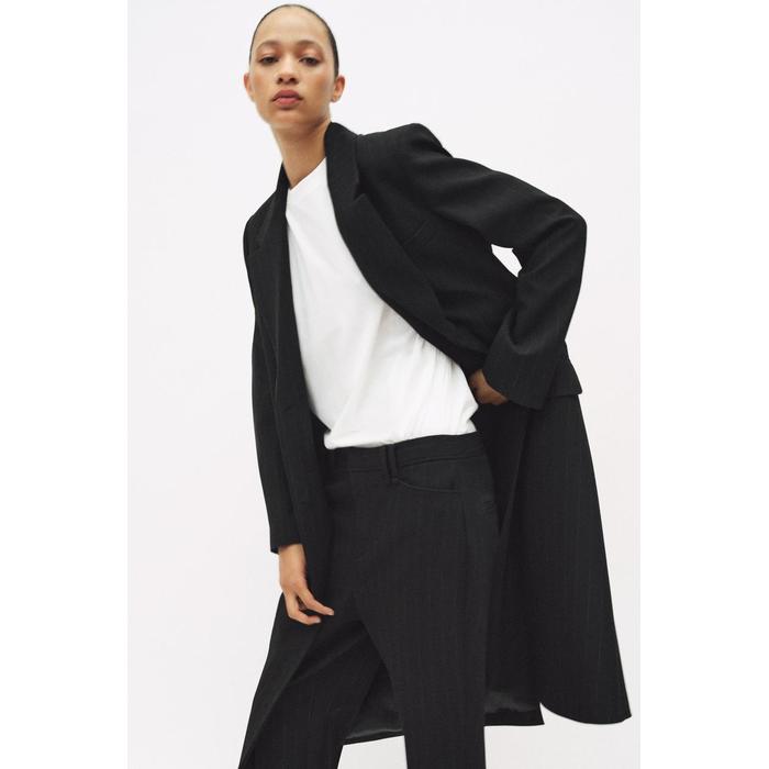 БРЮКИ В ТОНКУЮ ПОЛОСКУ ИЗ КОЛЛЕКЦИИ ZW COLLECTION