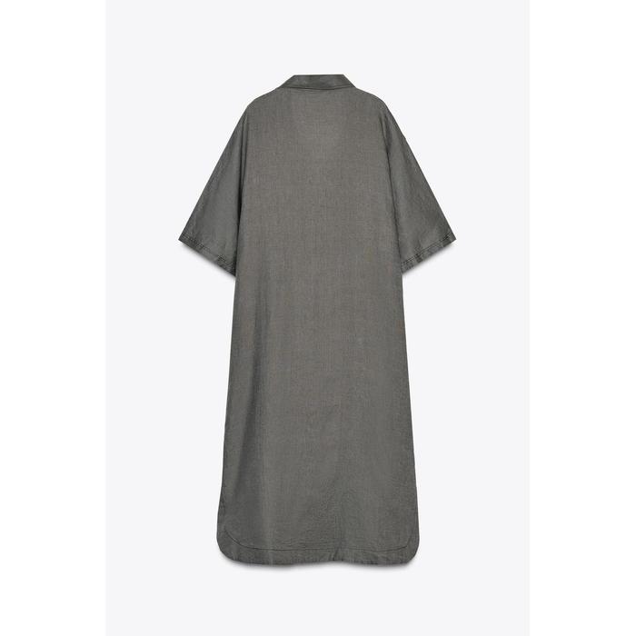 КАФТАН ИЗ 100% ЛЬНА КОЛЛЕКЦИИ ZW COLLECTION