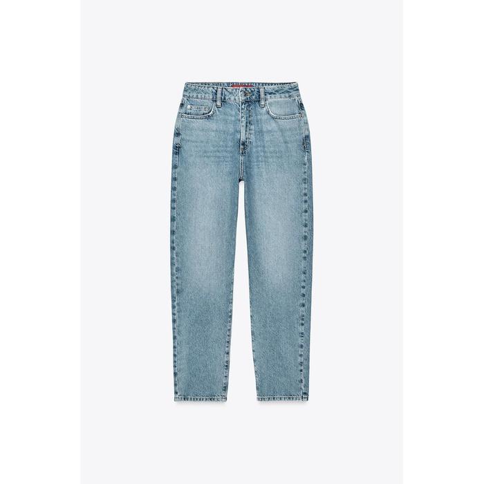 ДЖИНСЫ С ЗАВЫШЕННОЙ ТАЛИЕЙ Z1975MOM FIT 