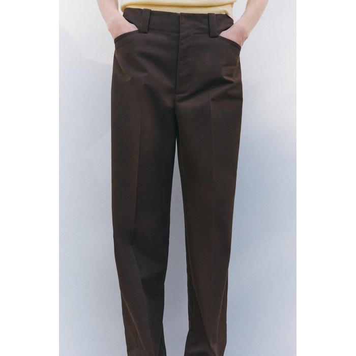 БРЮКИ-ЧИНО ПРЯМОГО КРОЯ ИЗ КОЛЛЕКЦИИ ZW COLLECTION