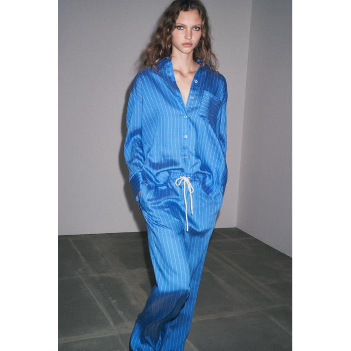 ПИЖАМНЫЕ БРЮКИ В ПОЛОСКУ ИЗ КОЛЛЕКЦИИ ZW COLLECTION