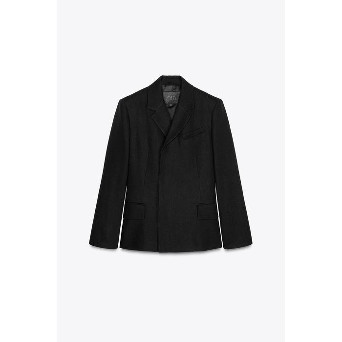 ДВУБОРТНЫЙ БЛЕЙЗЕР ИЗ ЛЬНЯНОЙ СМЕСИ ZW COLLECTION