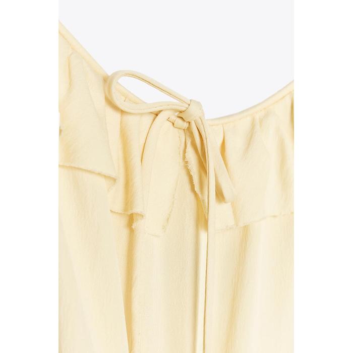 КОРОТКОЕ ПЛАТЬЕ С ОБОРКАМИ ИЗ КОЛЛЕКЦИИ ZW COLLECTION
