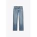 УКОРОЧЕННЫЕ ДЖИНСЫ С ВЫСОКОЙ ТАЛИЕЙ ИЗ КОЛЛЕКЦИИ ZW BOOTCUT