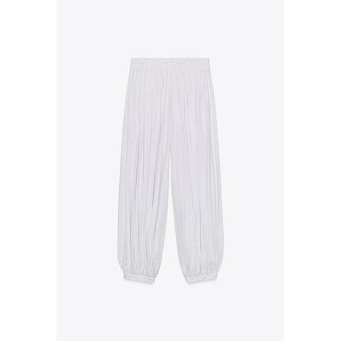 БРЮКИ-БАЛЛОНЫ В ПОЛОСКУ ИЗ КОЛЛЕКЦИИ ZW COLLECTION