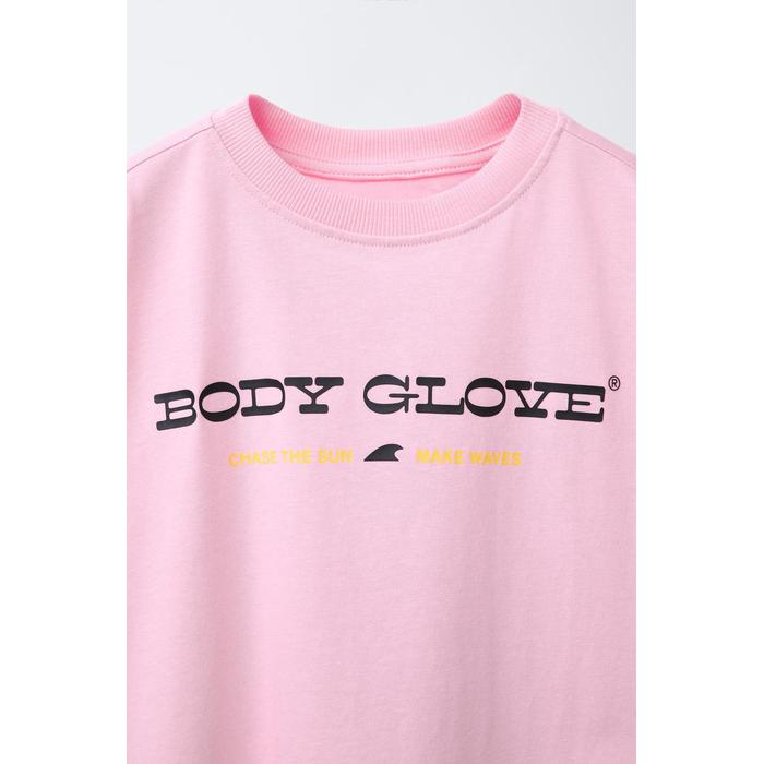 LOVE ФУТБОЛКА С РЕЛЬЕФНЫМ ПРИНТОМ ZARA X BODY G®