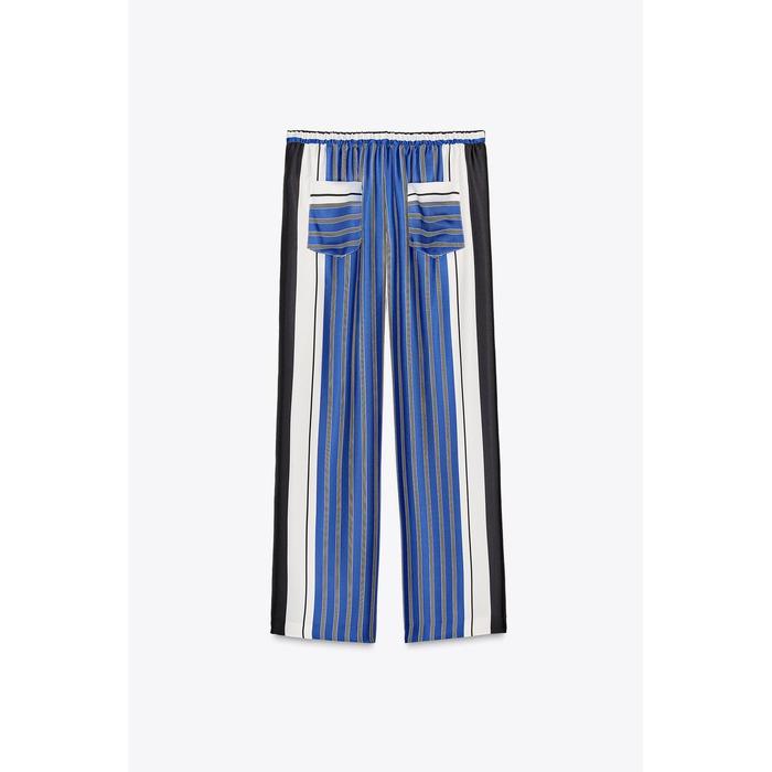 БРЮКИ В ПОЛОСКУ ИЗ КОЛЛЕКЦИИ ZW COLLECTION