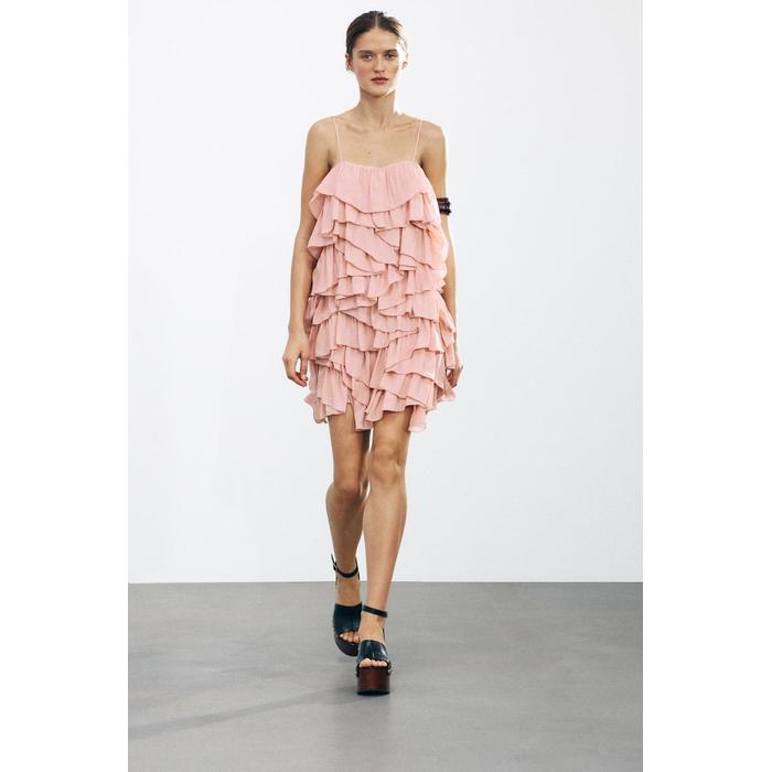 ПЛАТЬЕ С ОБОРКАМИ ИЗ КОЛЛЕКЦИИ ZW COLLECTION