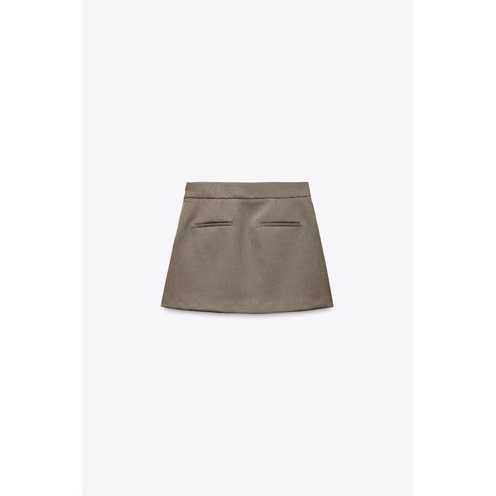 КОРОТКАЯ ЮБКА В СКЛАДКУ ИЗ КОЛЛЕКЦИИ ZW COLLECTION