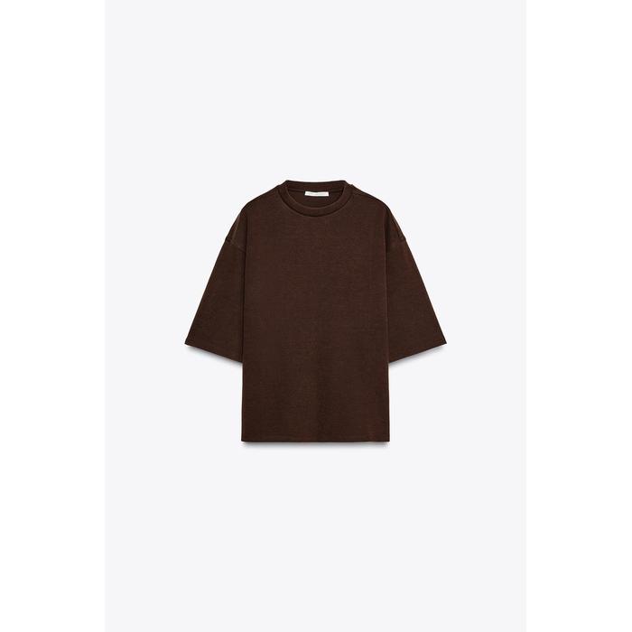 ФУТБОЛКА С ЭФФЕКТОМ СТИРКИ INTERLOCK T-SHIRT