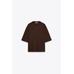 ФУТБОЛКА С ЭФФЕКТОМ СТИРКИ INTERLOCK T-SHIRT