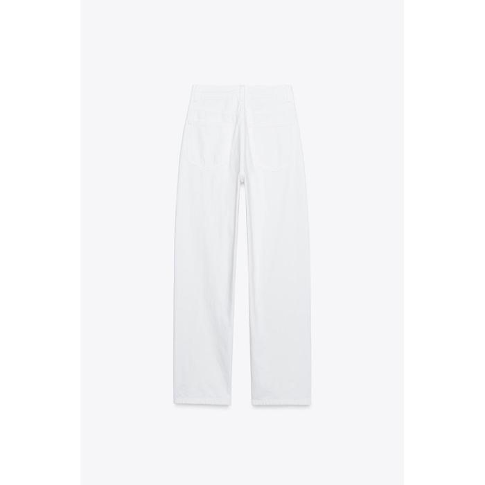 ДЖИНСЫ TRF С MOM FIT ВЫСОКОЙ ТАЛИЕЙ