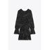 КОРОТКОЕ ПЛАТЬЕ В ГОРОШЕК ИЗ КОЛЛЕКЦИИ ZW COLLECTION