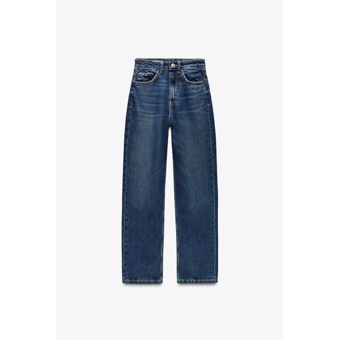 ДЖИНСЫ TRF С MOM FIT ВЫСОКОЙ ТАЛИЕЙ