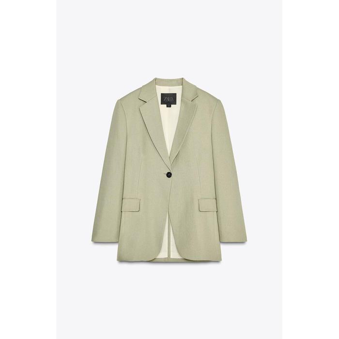 БЛЕЙЗЕР ИЗ ЛЬНЯНОЙ СМЕСИ КОЛЛЕКЦИИ ZW COLLECTION