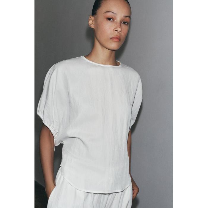 БЛУЗКА С ПЫШНЫМИ РУКАВАМИ ИЗ КОЛЛЕКЦИИ ZW COLLECTION