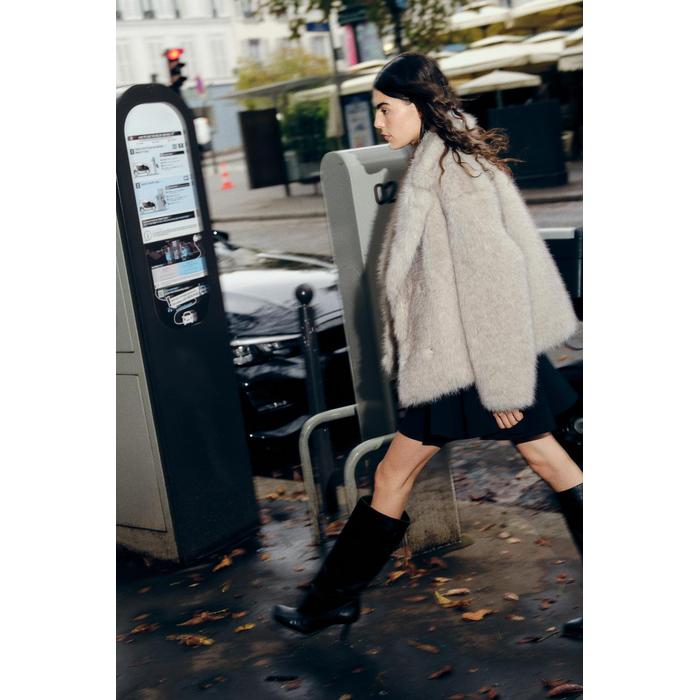 КУРТКА ИЗ ИСКУССТВЕННОГО МЕХА КОЛЛЕКЦИИ ZW COLLECTION