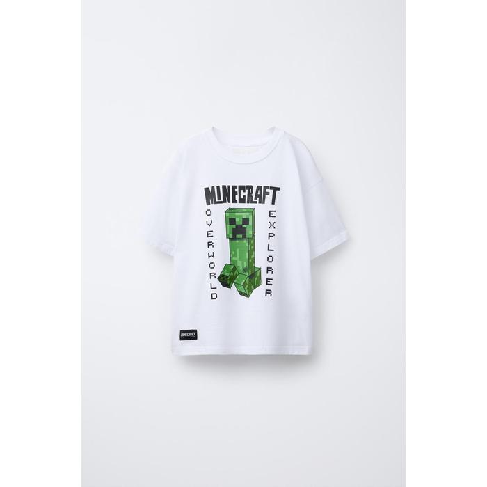 ФУТБОЛКА С ПРИНТОМ MINECRAFT © MOJANG AB. ™