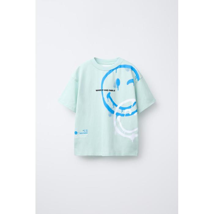 ФУТБОЛКА С ПРИНТОМ SMILEYWORLD ®