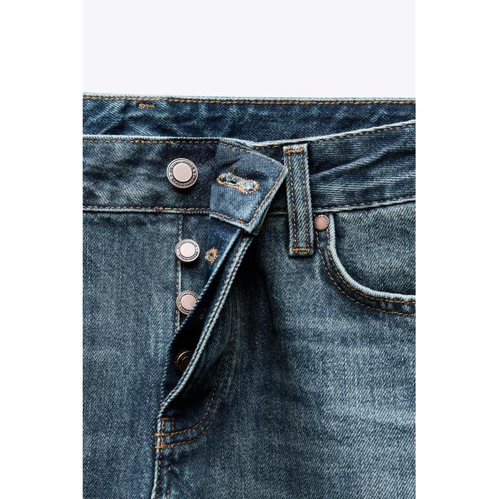 ДЖИНСЫ С НИЗКОЙ ПОСАДКОЙ В ПОЛНЫЙ РОСТ ИЗ КОЛЛЕКЦИИ ZW BOOTCUT