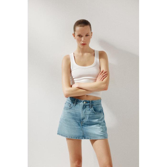 ДЖИНСОВАЯ КУРТКА TRF SKORT