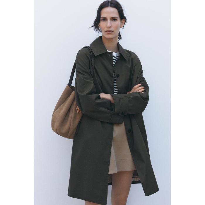 ТРЕНЧКОТ ОВЕРСАЙЗ ИЗ КОЛЛЕКЦИИ ZW COLLECTION