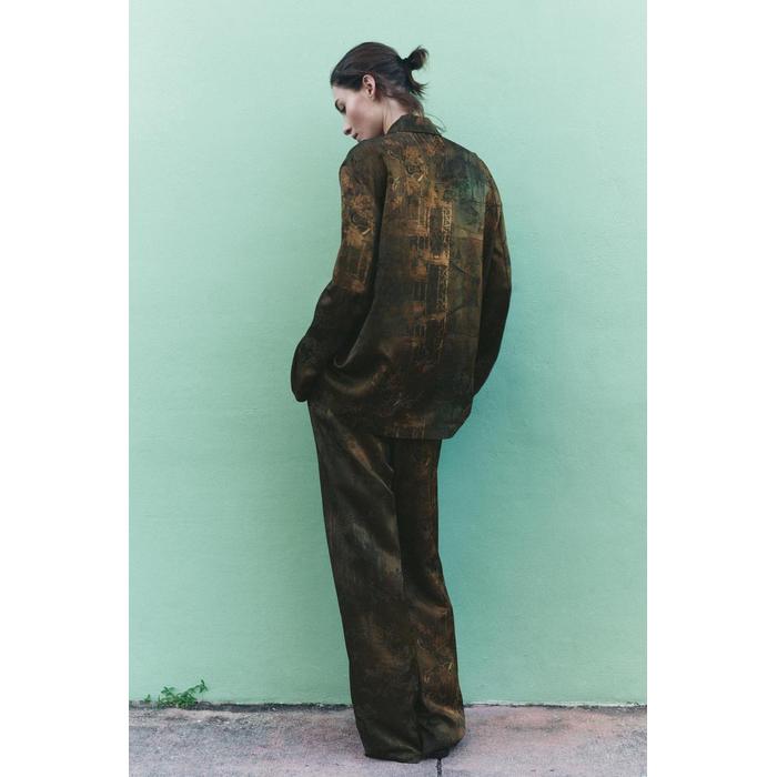 ЖАККАРДОВЫЕ БРЮКИ ИЗ КОЛЛЕКЦИИ ZW COLLECTION